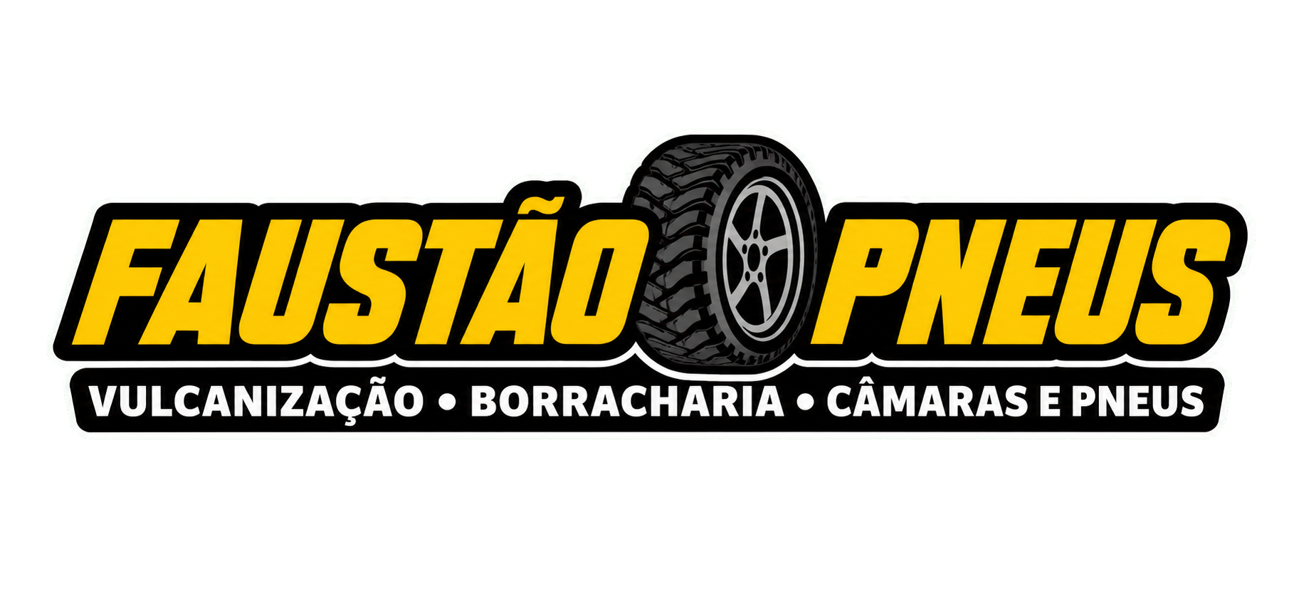 Faustão Pneus — Vulcanização, borracharia, câmaras e pneus